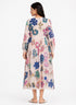 Multicolor floral printed dress