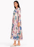 Multicolor floral printed dress