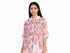 Beige floral printed dress
