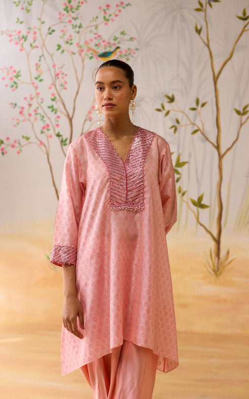 Adhvita pink co-ord set