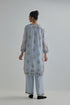 Adwaita blue short kurta set