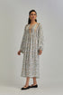 Adwaita off-white dress
