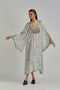 Adwaita off-white long A-line kaftan