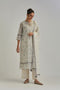 Adwaita off-white straight long kurta set