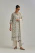 Adwaita off-white straight long kurta set