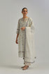 Adwaita off-white straight long kurta set