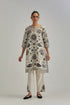 Adwaita off white short A-line kurta set