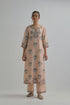 Adwaita pink straight kurta set