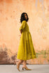Afloat leaf green dress