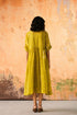 Afloat leaf green dress