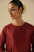 Afsana garnet kalidar set