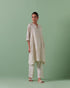 Aheli off white A-line short kurta set