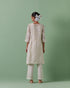 Aheli off white A-line short kurta set
