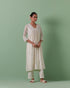 Aheli off white kurta dress set