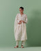 Aheli off white patchwork kurta set