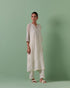 Aheli off white patchwork kurta set