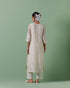 Aheli off white patchwork kurta set