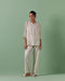 Aheli off white top with pants