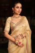 Ahista Ivory Patti Buta Saree Set