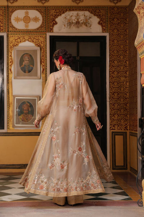 Ahista ivory cape set
