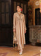 Ahista ivory printed frockstyle kurta set