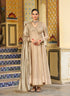 Ahista ivory printed heavy angrakha set