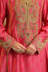 Ahista pink printed pheran short kurta set