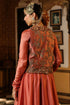 Ahista rose pink jacket kalidaar set