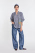 Alexander blue gingham check shirt