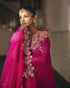 Allika fuchsia pink lehenga set