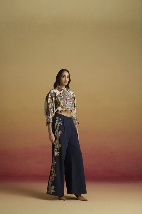 Amaryllis ivory kimono bolero jacket