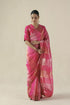 Amber fuchsia sari with blouse