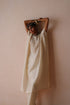 Ambi ivory silk kaftan set