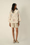 Ambridge beige double breast jacket