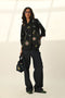 Ambridge black double-breasted jacket