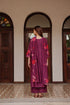 Amethyst applique floral kurta set