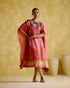 Amor pink kaftan dress