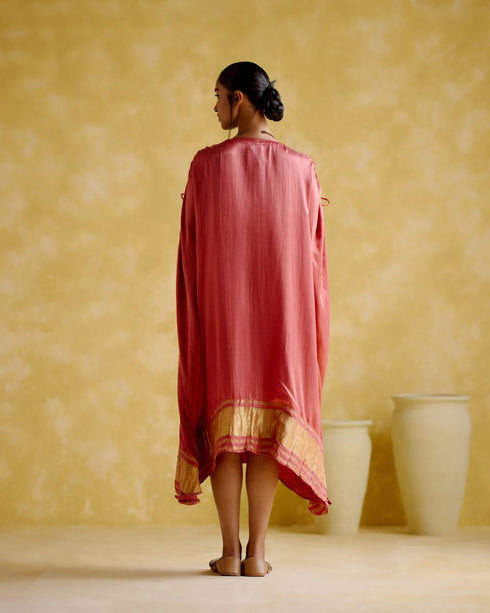 Amor pink kaftan dress