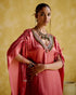 Amor pink kaftan dress