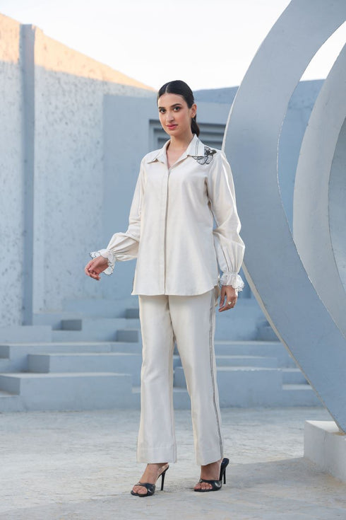 Applique rose co-ord set