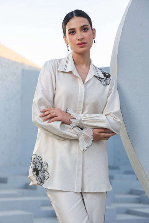 Applique rose co-ord set