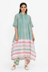 Aqua green tunic dress