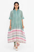 Aqua green tunic dress