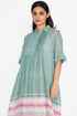 Aqua green tunic dress