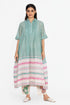 Aqua green tunic dress
