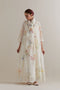 Aranya mulit-color printed single tiered kurta set