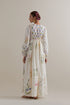 Aranya multi-color printed long dress