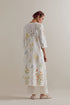 Aranya multi-color printed straight long kurta set