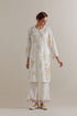 Aranya multi-color printed straight short kurta set