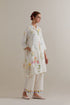 Aranya multi color printed A-line short kurta set
